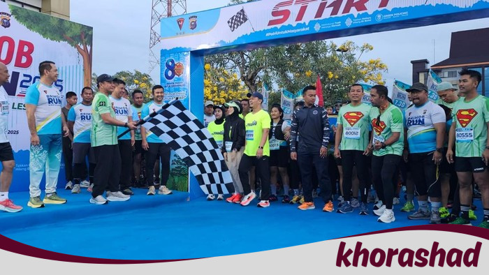 Kapolda Riau Flag Off Brimob Run 2025: Menyelamatkan Bumi dengan Setiap Langkah!