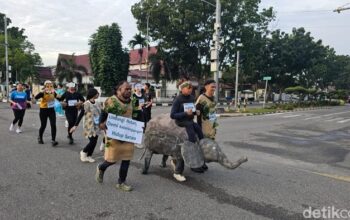 Brimob Run 2025 Polda Riau: Dari ‘Gajah’ hingga ‘Shaun The Sheep’, Sukses Mewarnai Acara!