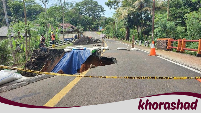 **Jalur Ciamis-Cirebon Berhenti Total因Jembatan Cikaleho Ambruk Kembali!**