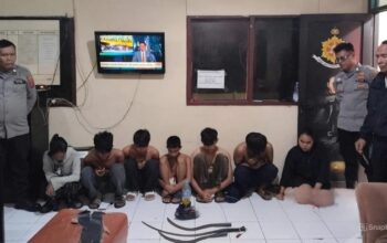 3 Celurit Disita, 7 Remaja Diamankan: Tawuran di Kota Bogor Menyala Ulang!