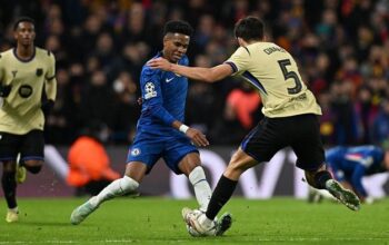 Kartu Merah Barcelona, Chelsea Unggul 1-0 di Babak Pertama Liga Champions