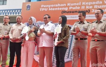 Sewa Rusun Gratis 6 Bulan dari Pram, Warga TPU Menteng Pulo Bersukacita