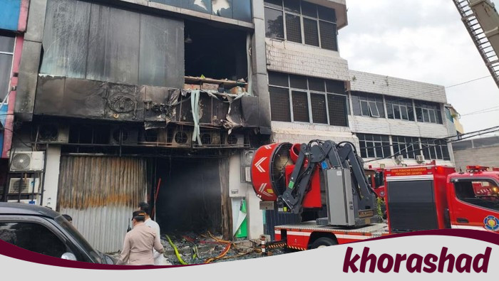 19 Orang Selamat dari Kebakaran Gedung Terra Drone, Damkar Beraksi Cepat