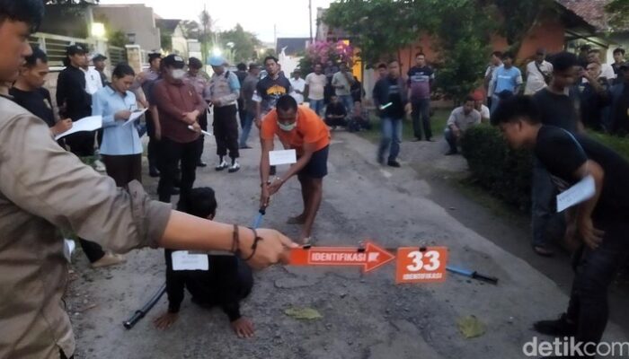 Polisi Rekonstruksi Mengerikan: Pembunuhan Tengkulak Sawit di Pandeglang