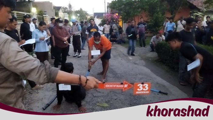 Polisi Rekonstruksi Mengerikan: Pembunuhan Tengkulak Sawit di Pandeglang