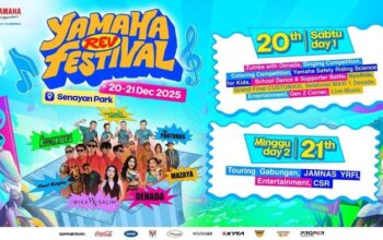 Yamaha Rev Festival 2025 Berbagi Kebahagiaan, Donasikan Tiket untuk Korban Bencana dengan NGO