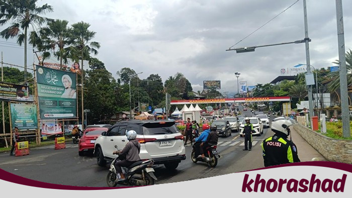 Tren Lalin di Bogor: One Way ke Puncak Berakhir, Simpang Gadog Padat!