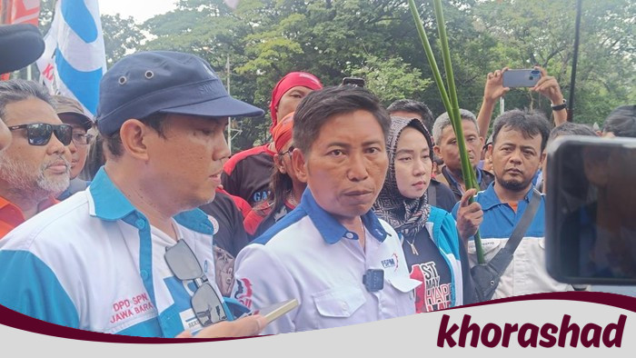 Gubernur DKI dan Jabar Siap Diterjunkan, Buruh Protes UMP Temui Istana-Wamenaker!
