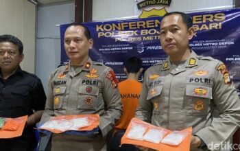 Narkoba Beredar di Depok, 3 Pengedar Dengan Modus Sistem Tempel Ditangkap, 1,2 Kg Sabu Disita